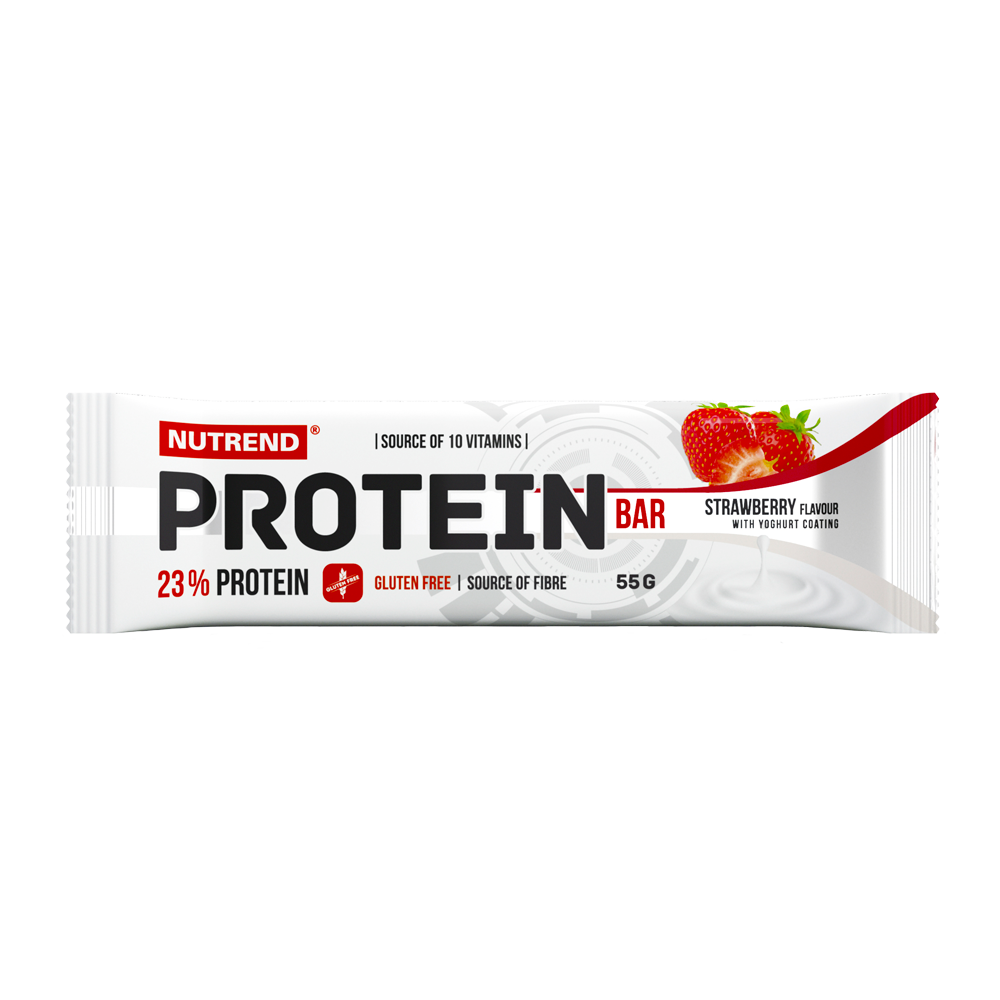 NUTREND PROTEIN BAR - BOX 24 UNIDADES STRAMBERRY - 2