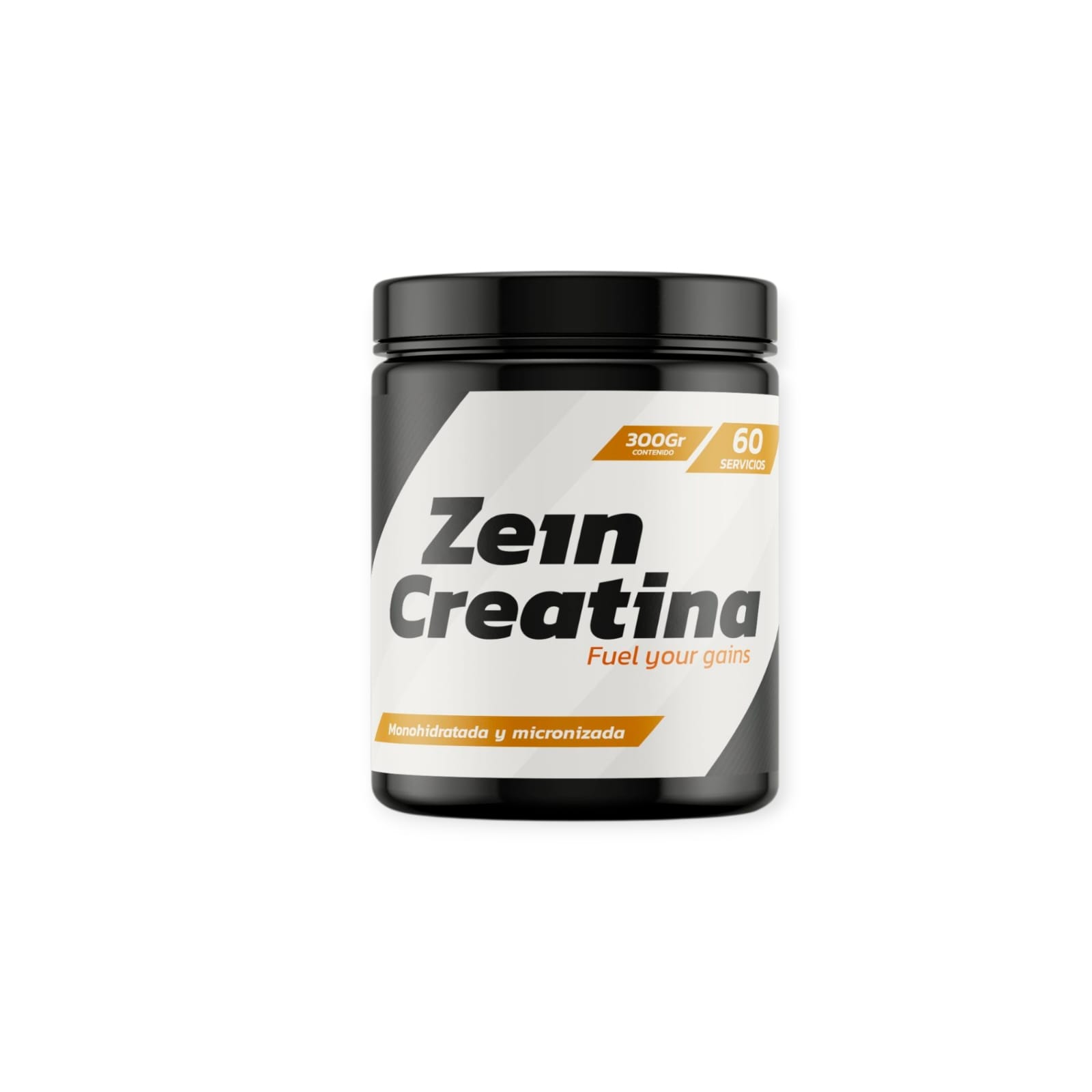 CREATINA MONOHIDRATADA Y MICRONIZADA SIN SABOR 300GR - ZEIN - 1