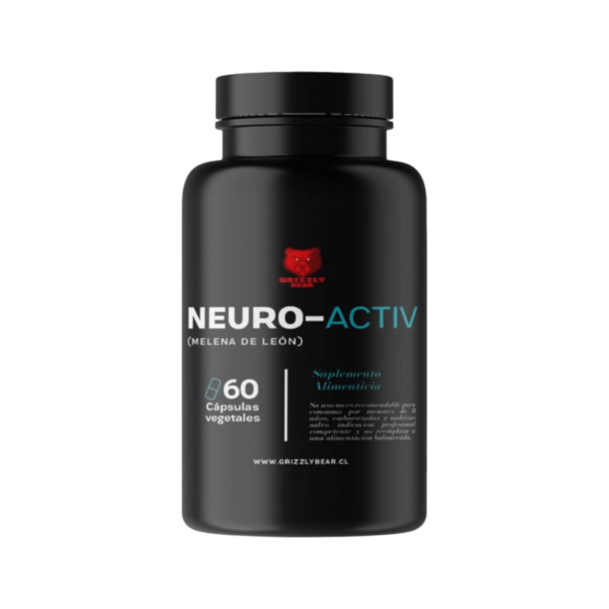 NEURO ACTIV 60 CAPSULAS - GRIZZLY BEAR - 1