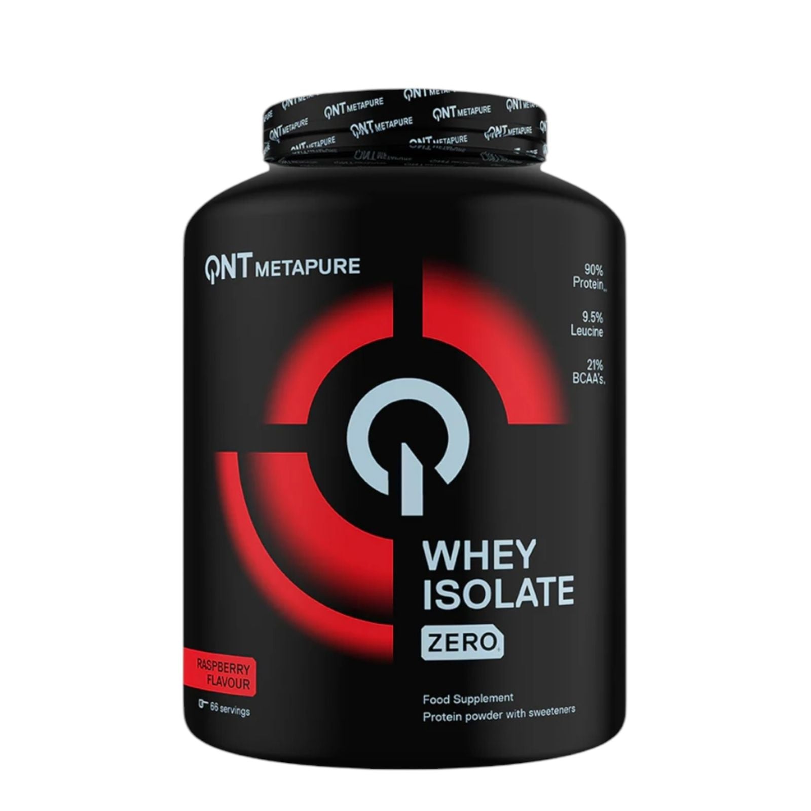 PROTEINA METAPURE ISO WHEY ZERO FRAMBUESA 2KG - QNT - 1