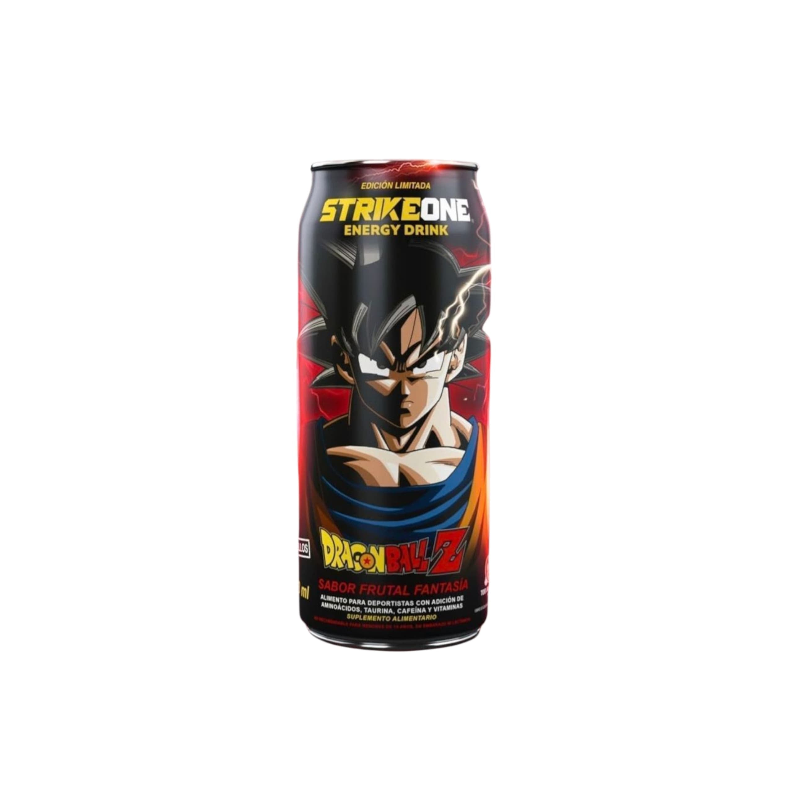 ENERGETICA STRIKE ONE ENERGY DRINK DRAGON BALL FRUTAL FANTASIA / GOKU SUPER SAYAYIN - STRIKEONE - 2