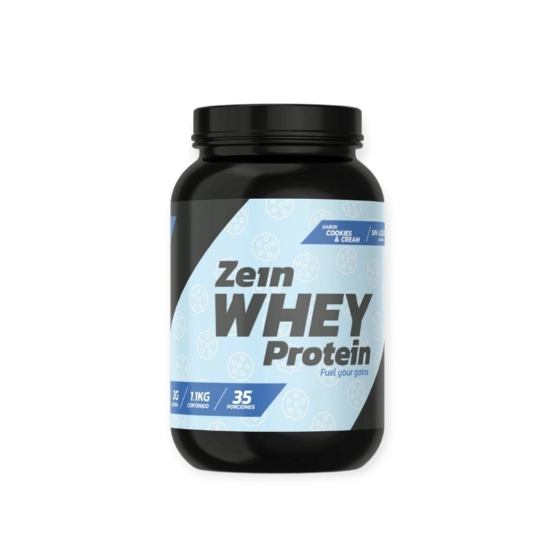 PROTEINA WHEY 1,1KG 35 PORCIONES COOKIES & CREAM - ZEIN - 1
