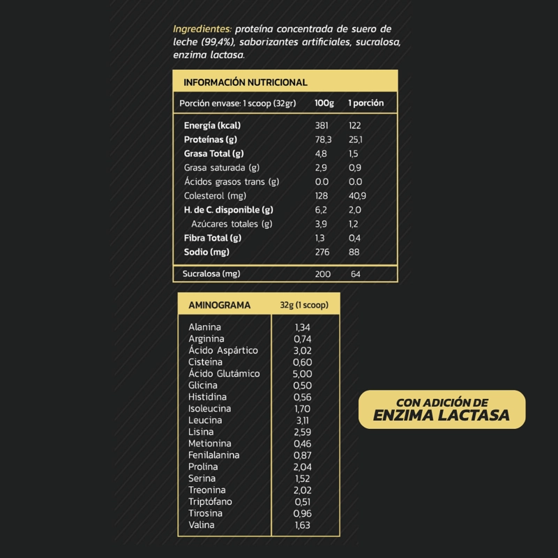 PROTEINA WHEY 1,1KG 35 PORCIONES VAINILLA - ZEIN - 2