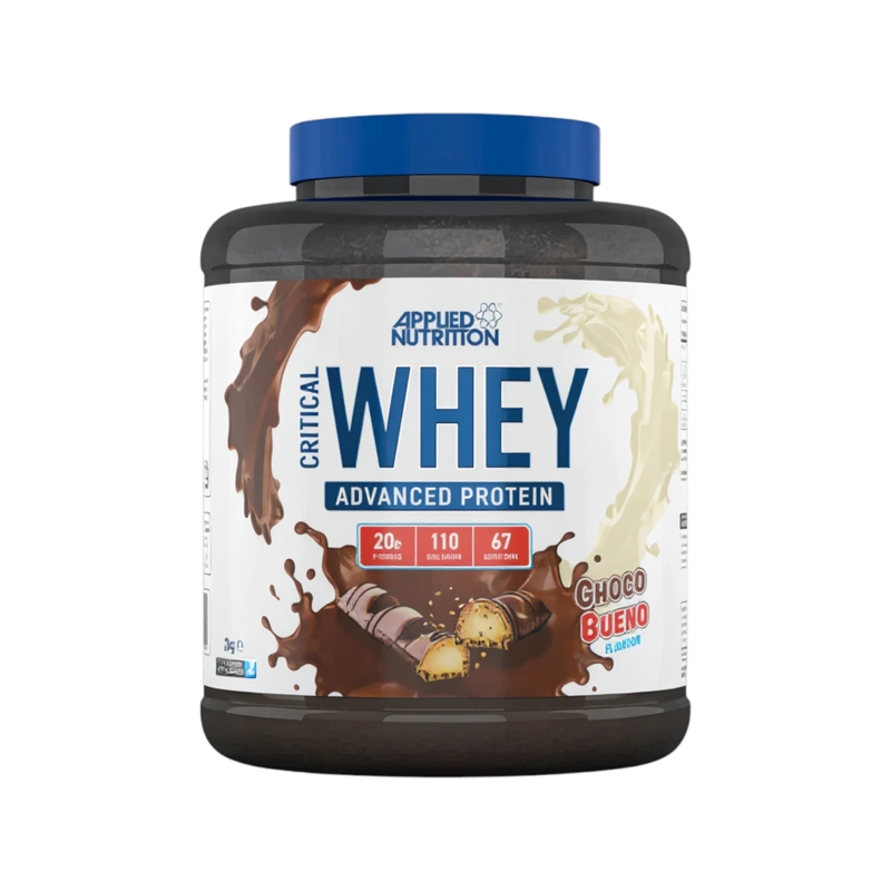 PROTEINA CRITICAL WHEY 2KG 67 SV CHOCO BUENO - APPLIED NUTRITION - 1
