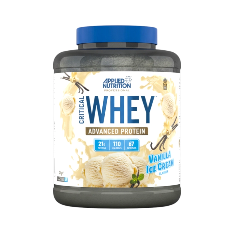 PROTEINA CRITICAL WHEY 2KG 67 SV VAINILLA ICE CREAM - APPLIED NUTRITION - 1