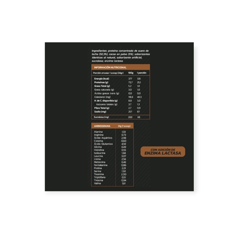 PROTEINA WHEY 2,2KG 70 PORCIONES CHOCOLATE - ZEIN - 2