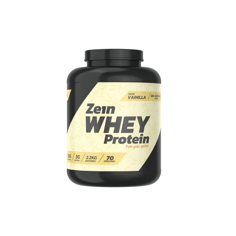 PROTEINA WHEY 2,2KG 70 PORCIONES VAINILLA - ZEIN - 1