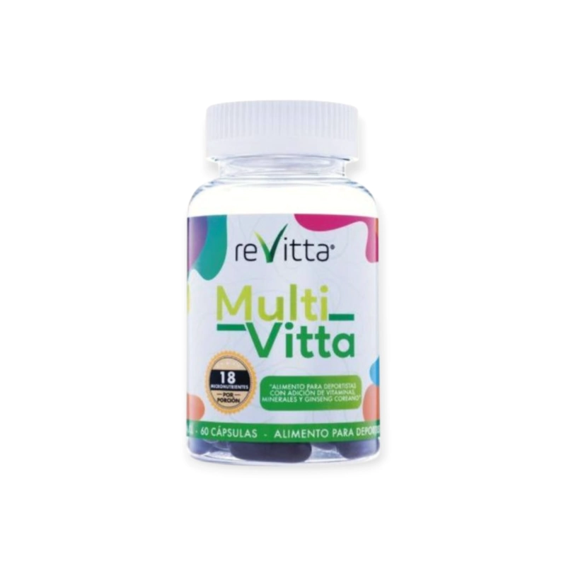 MULTIVITAMINICO MULTIVITTA 60 CAPSULAS - REVITTA - 1