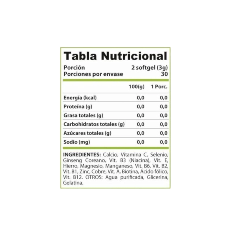 MULTIVITAMINICO MULTIVITTA 60 CAPSULAS - REVITTA - 2