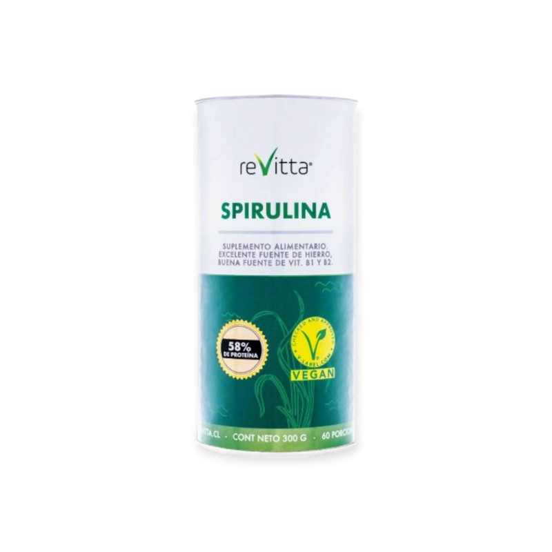 SPIRULINA EN POLVO 300GR - REVITTA - 1