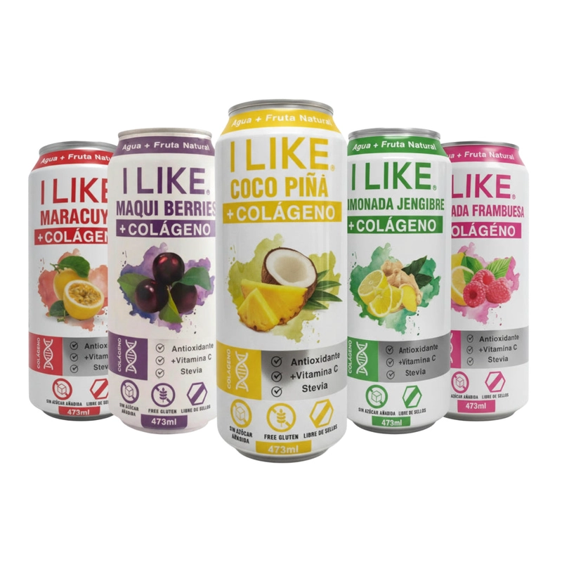 JUGO NATURAL + COLAGENO MARACUYA 473ML - I LIKE - 3