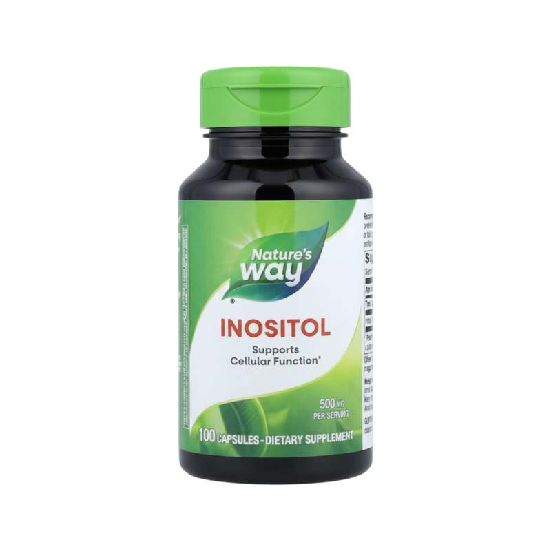 INOSITOL 500MG 100 CAPSULAS - NATURE'S WAY - 1