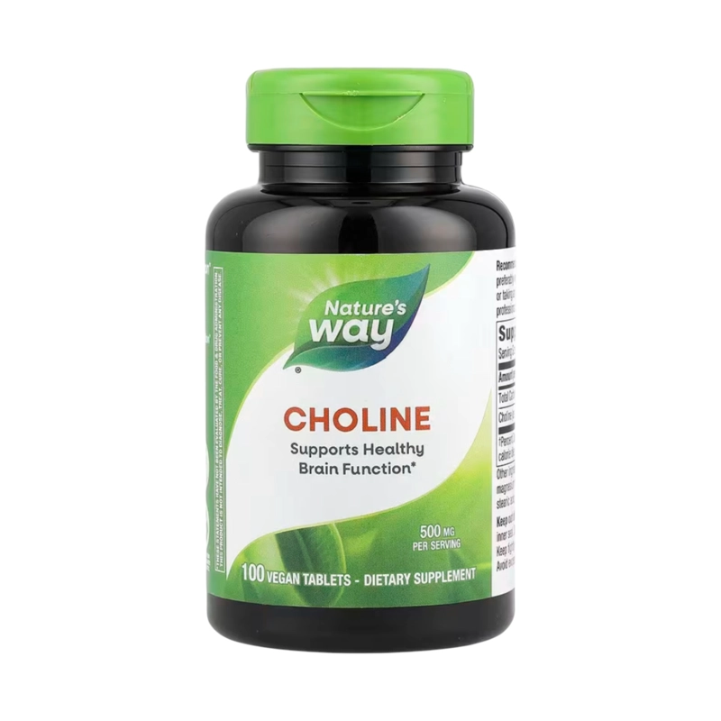COLINA 500MG 100 CAPSULAS - NATURE'S WAY - 1
