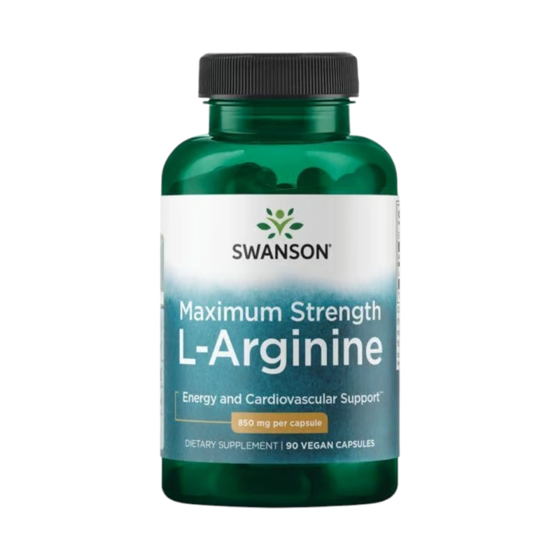 L-ARGININA 850MG 90 CAPSULAS VEGANAS - SWANSON - 1