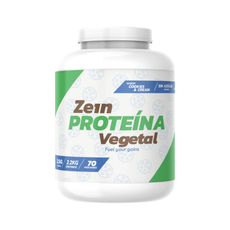 PROTEINA VEGETAL 2,2KG 70 PORCIONES COOKIES & CREAM - ZEIN - 1