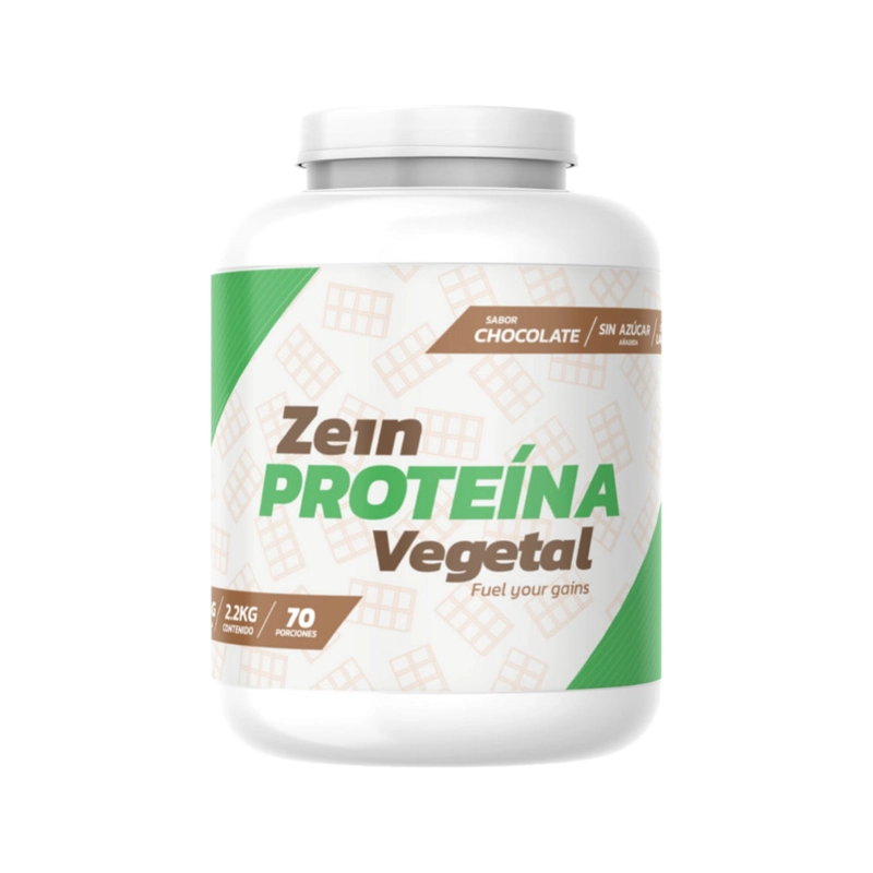 PROTEINA VEGETAL 2,2KG 70 PORCIONES CHOCOLATE - ZEIN - 1