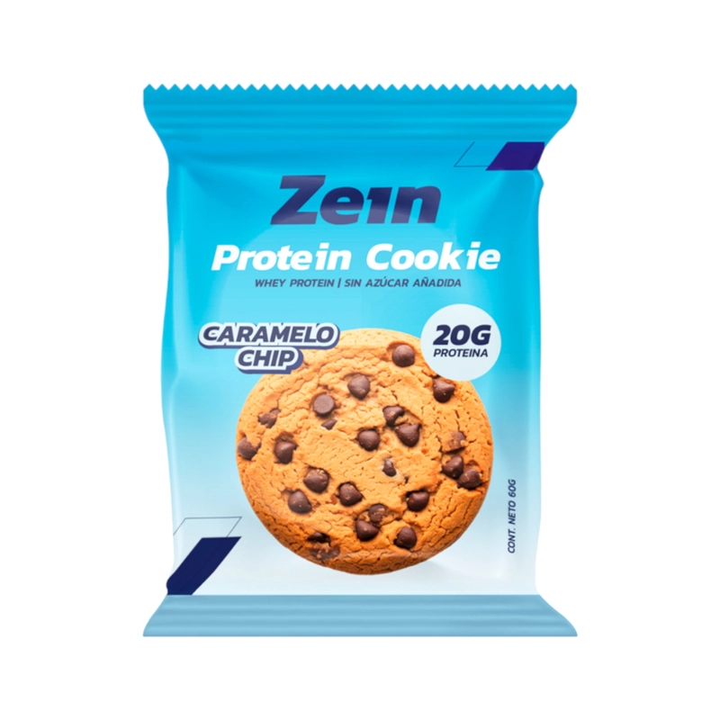 GALLETON PROTEIN COOKIE 20GR PROTEINA CARAMELO CHIP - ZEIN - 1