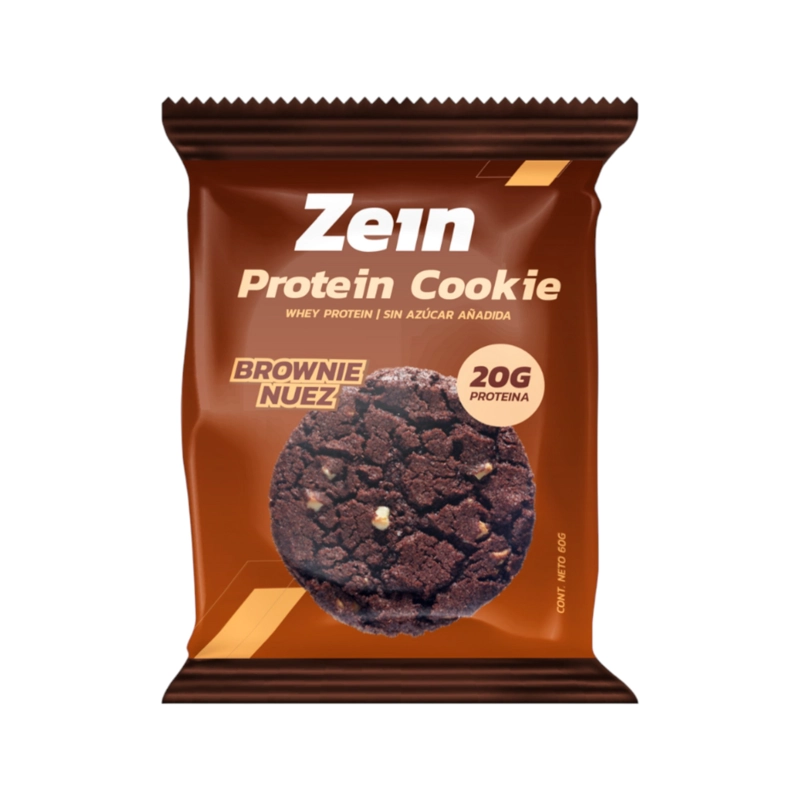 GALLETON PROTEIN COOKIE 20GR PROTEINA BROWNIE NUEZ - ZEIN - 1