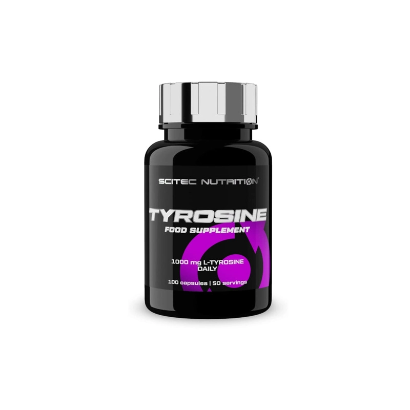 TIROSINA (500 MG.) 100 CAPSULAS - SCITEC NUTRITION - 1