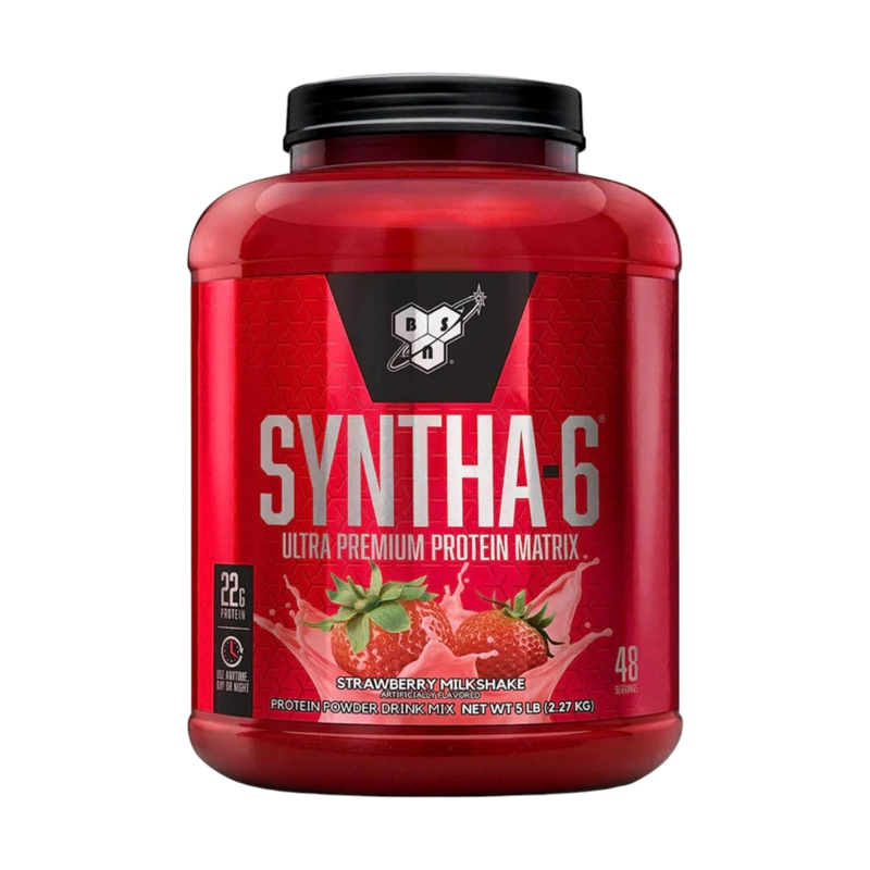 PROTEINA WHEY SYNTHA-6 48 SERVICIOS STRAWBERRY MILKSHAKE - BSN - 1