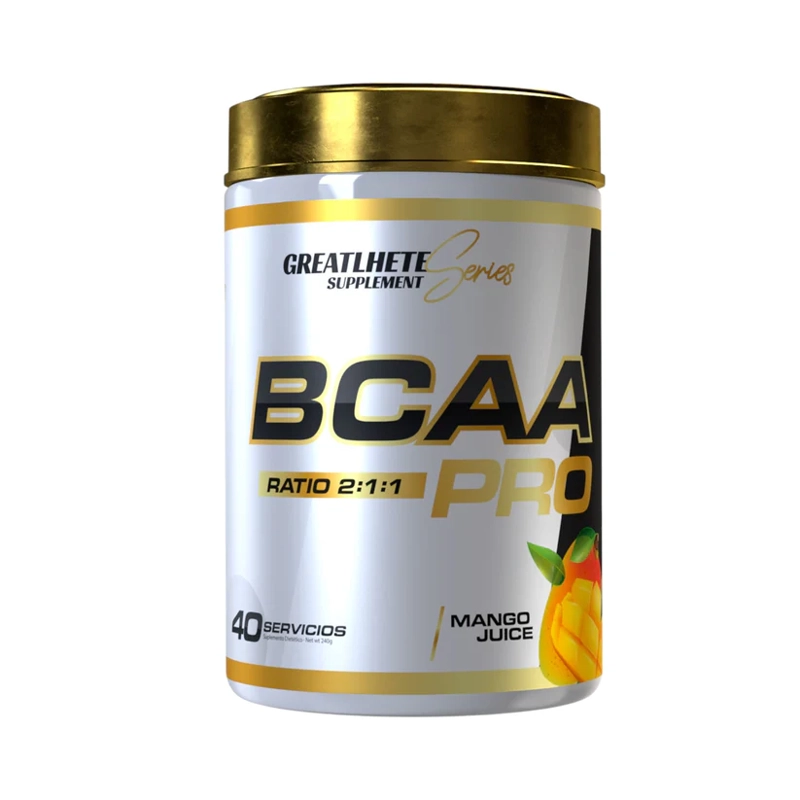 BCAA PRO 2:1:1 40 SERVICIOS MANGO JUICE - GREATLHETE - 1
