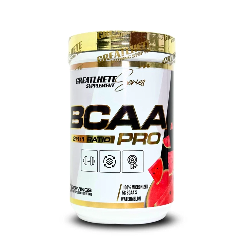 BCAA PRO 2:1:1 40 SERVICIOS WATERMELON- GREATLHETE - 1