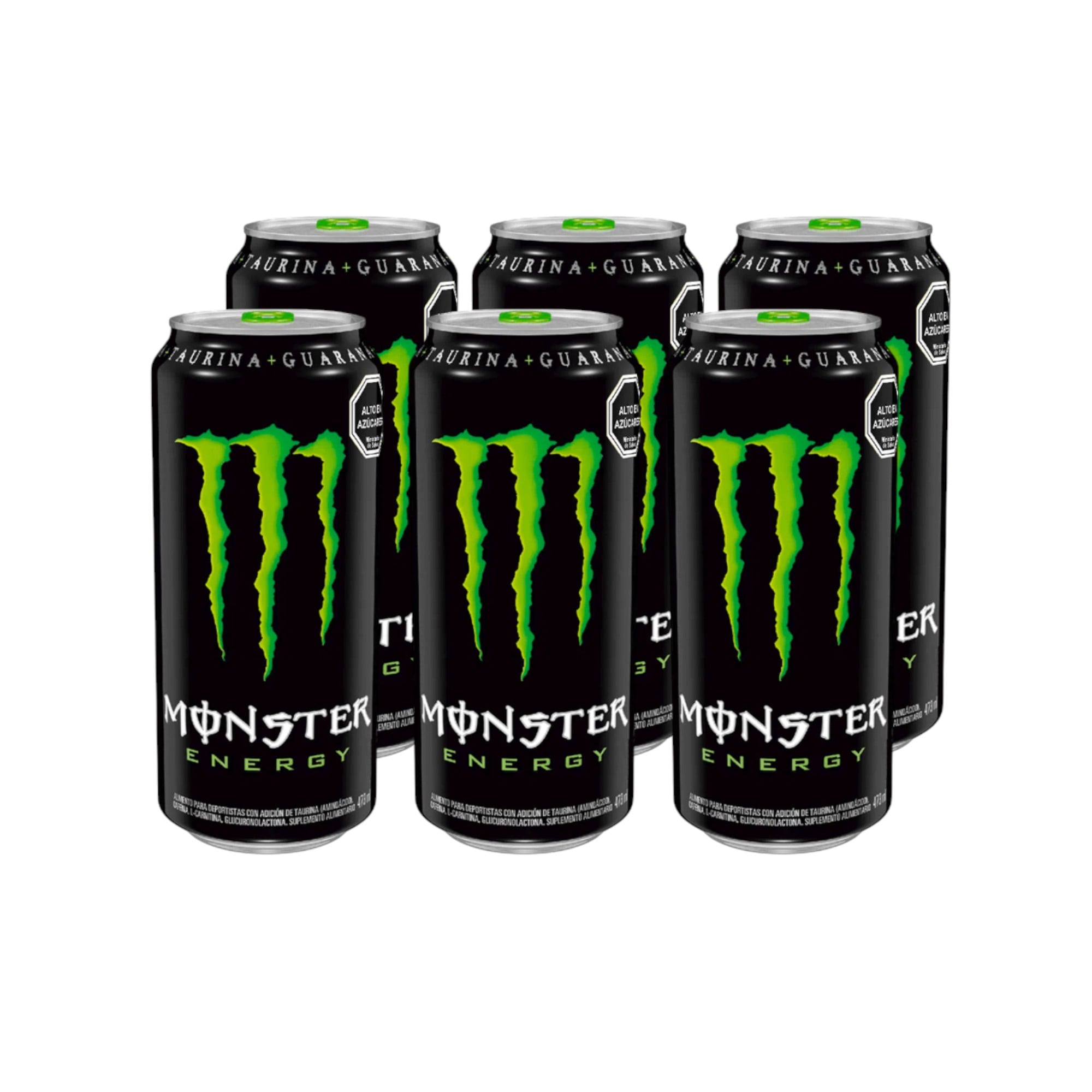 PACK X6 ENERGETICA  ORIGINAL 473ML - MONSTER ENERGY - MONSTER ENERGY - 1
