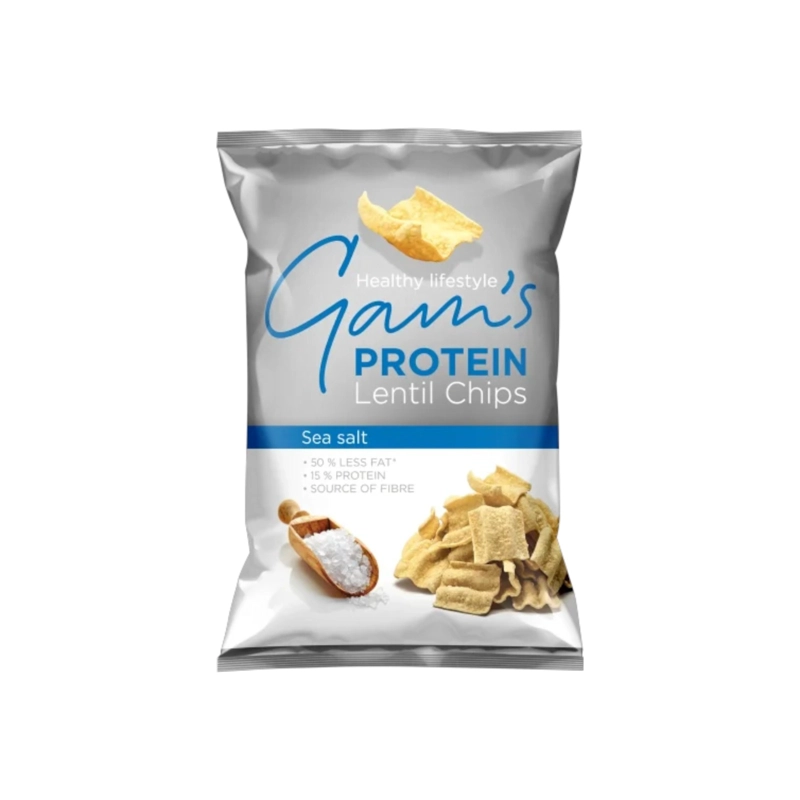 CHIPS DE PROTEINA 65GRS SAL DE MAR - GAM'S - 1