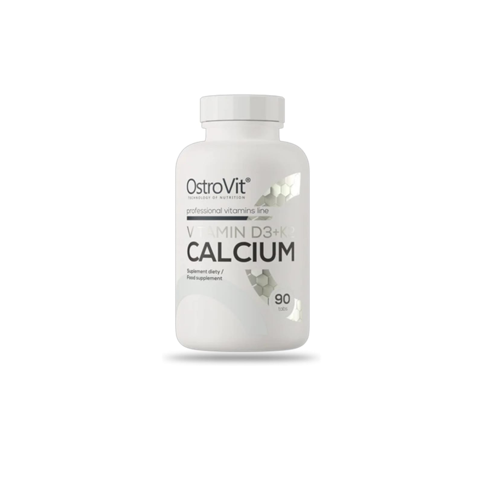 VITAMINA D3+ K2 + CALCIUM 90 CAPSULAS - OSTROVIT - 1