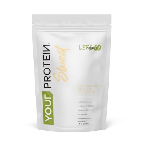 PROTEINA SWEET VEGAN VAINILLA 1.4LB (660GR)- YOUR PROTEIN - 1
