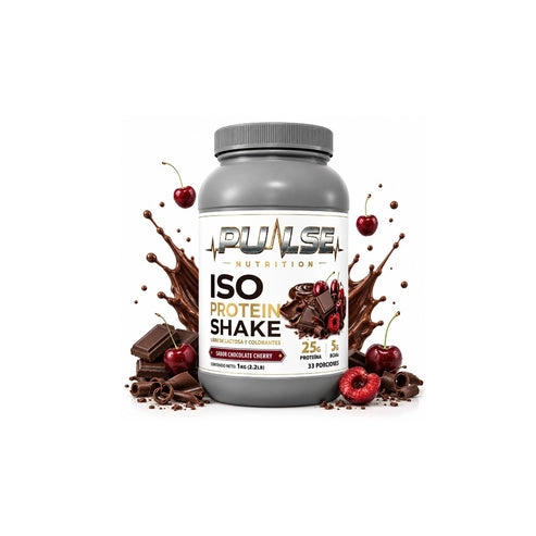PROTEINA ISO SHAKE 2.2LB 33 SERVICIOS CHOCOLATE CHERRY - PULSE NUTRITION - 1