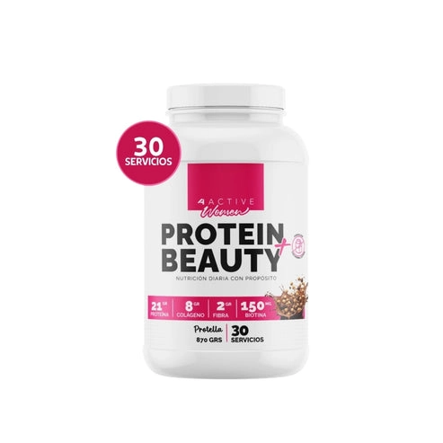 PROTEINA BEAUTY 30 SV 870GR - PROTELLA - 4ACTIVE - 1