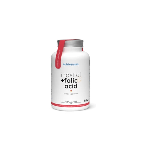 INOSITOL + ACIDO FOLICO 90 TABLETAS - NUTRIVERSUM - 1