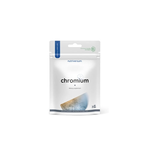 CHROMIUM 30 TABLETAS - NUTRIVERSUM - 1