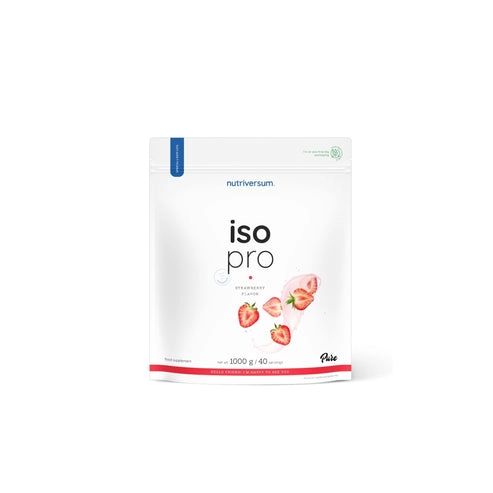 PROTEINA ISO PRO STRAWBERRY 1000GR 40 SERVICIOS - NUTRIVERSUM - 1