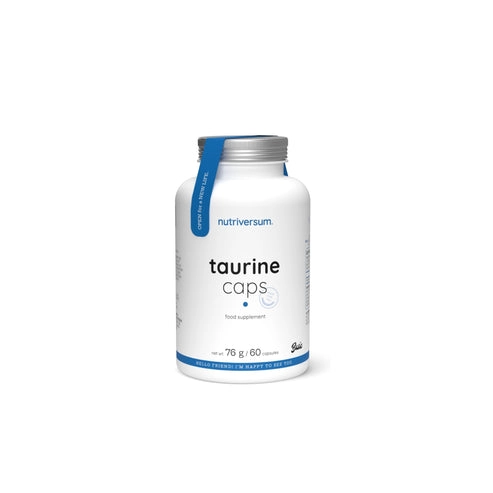 TAURINA 60 CAPSULAS - NUTRIVERSUM - 1