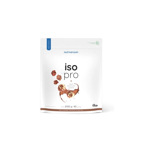 PROTEINA ISO PRO MILK CHOCOLATE 1000GR 40 SERVICIOS - NUTRIVERSUM - 1