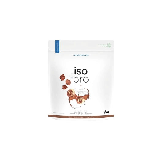 PROTEINA ISO PRO MILK CHOCOLATE 2000GR 80 SERVICIOS - NUTRIVERSUM - 1