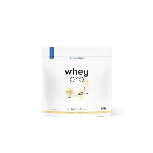 PROTEINA WHEY PRO VAINILLA 2000GR 66 SERVICIOS - NUTRIVERSUM - 1