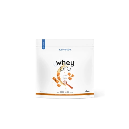 PROTEINA WHEY PRO SALTED CARAMEL 2000 GR 66 SERVICIOS - NUTRIVERSUM - 1