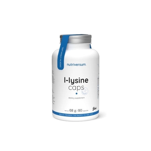 L- LYSINE 90 CAPSULAS - NUTRIVERSUM - 1