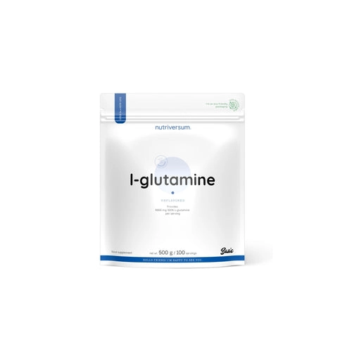 L- GLUTAMINA 500GR 100 SERVICIOS UNFLAVORED - NUTRIVERSUM - 1