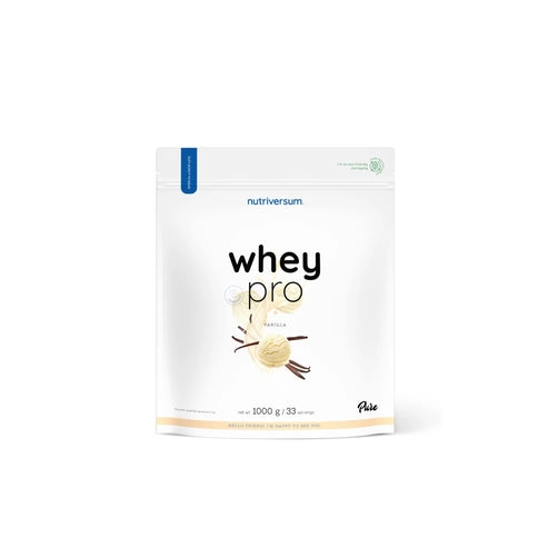 PROTEINA WHEY PRO VAINILLA 1000GR 33 SERVICIOS - NUTRIVERSUM - 1