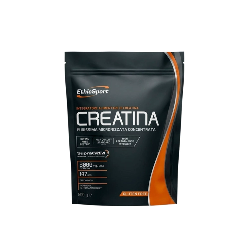 CREATINA MONOHIDRATADA 500GR 147 SERVICIOS - ETHIC SPORT - 1