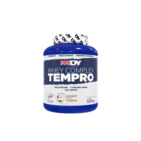 PROTEINA WHEY COMPLEX TEMPRO 2270G 75SV COCONUT MILK - DY NUTRITION - 1