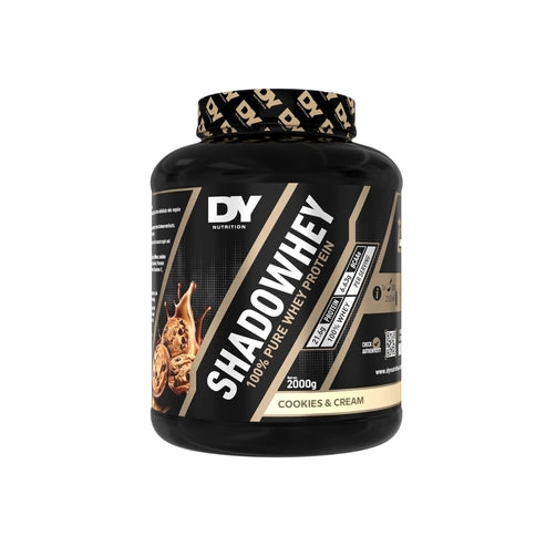PROTEINA SHADOWHEY 100% PURE WHEY 2KG 66SV COOKIES AND CREAM - DY NUTRITION - 2