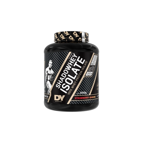 PROTEINA SHADOWHEY 100% WHEY ISOLATE 2KG 66SV STRAWBERRY BANANA - DY NUTRITION - 1