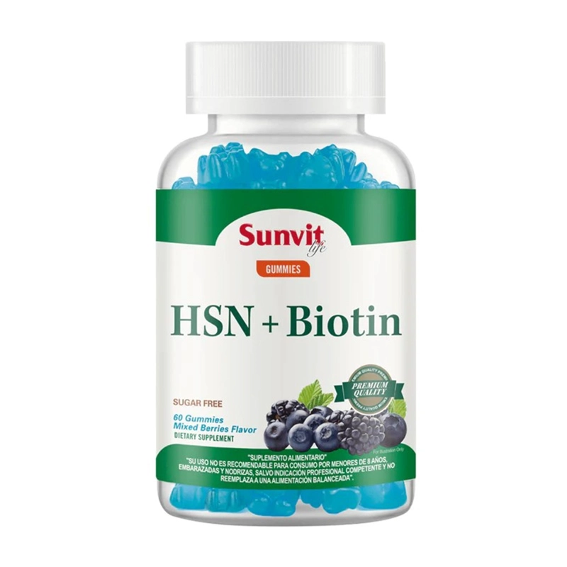 HSN + BIOTINA 60 GOMITAS MIX BERRIES -SUNVIT - 1