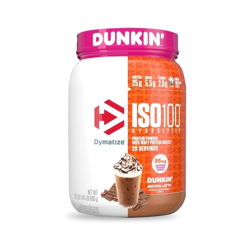 ISO100 DUNKIN 1.4LB MOCHA LATTE EDICION LIMITADA - DYMATIZE - 1