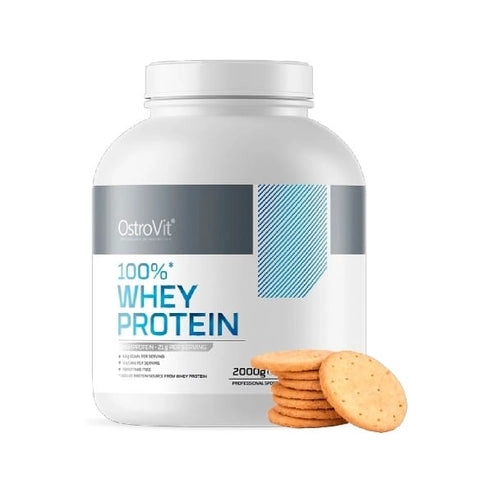 PROTEINA 100% WHEY PROTEIN 2000GR BISCUIT DREAM - OSTROVIT - 1